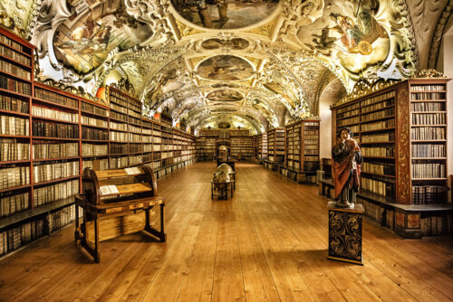 La biblioteca di Strahov a Praga 0 - Prague.eu