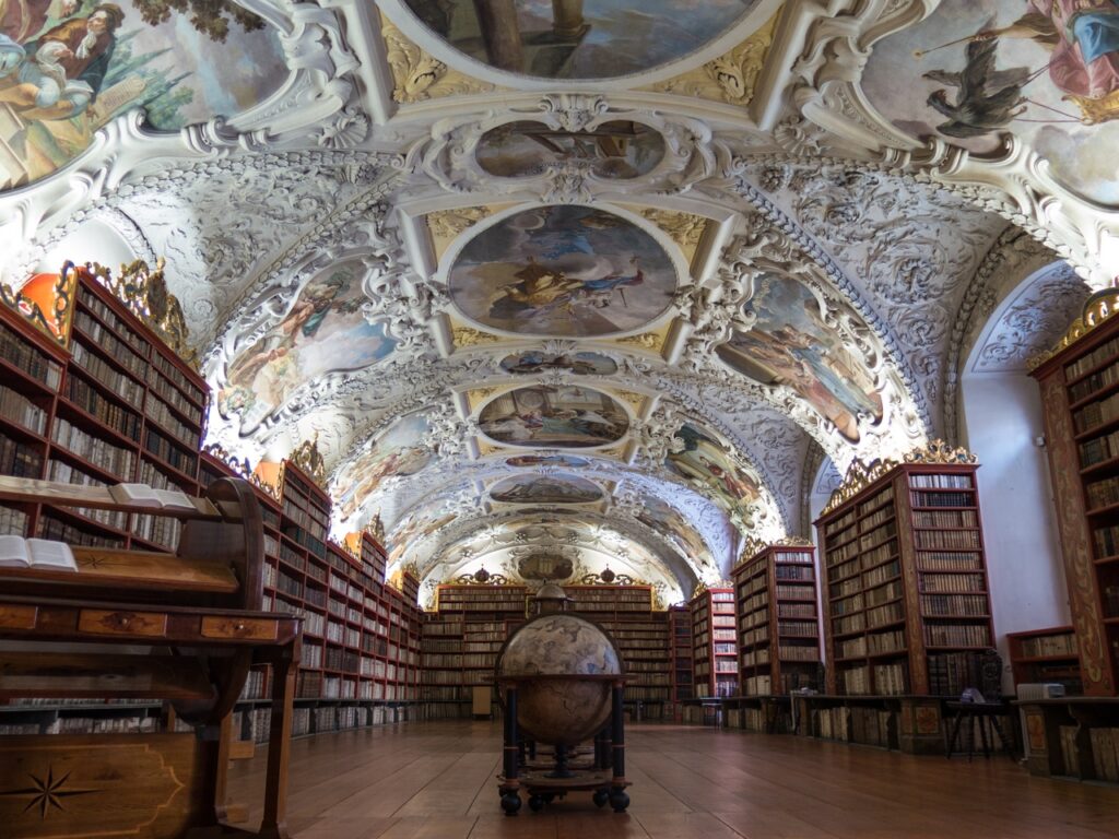 La biblioteca di Strahov a Praga- Prague.eu